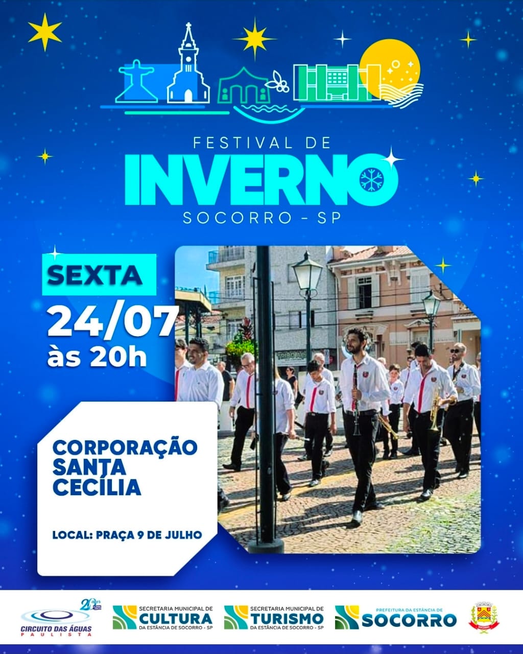 ❄️ Festival de Inverno de Socorro está chegando!